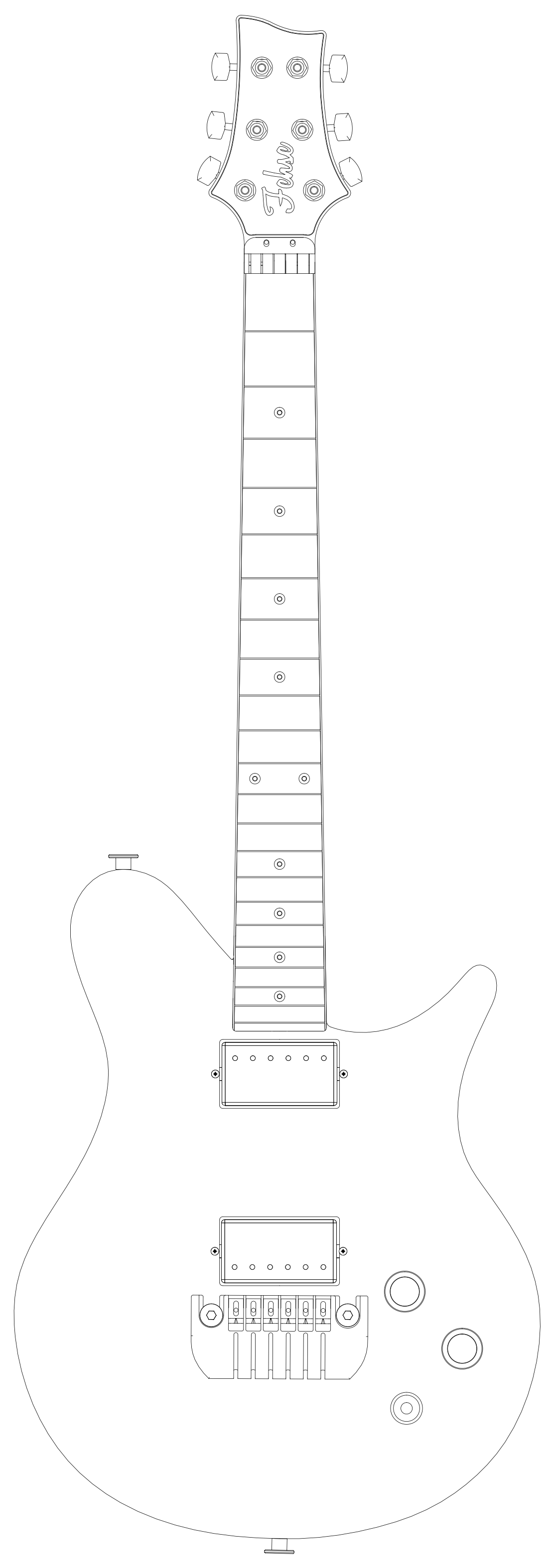Aviator model drawing